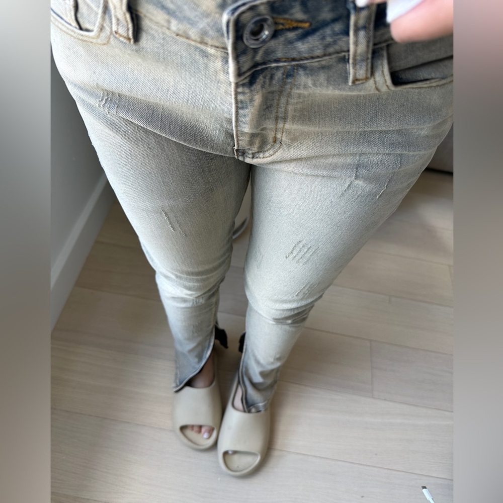 Stylish Gray Women's Jeans